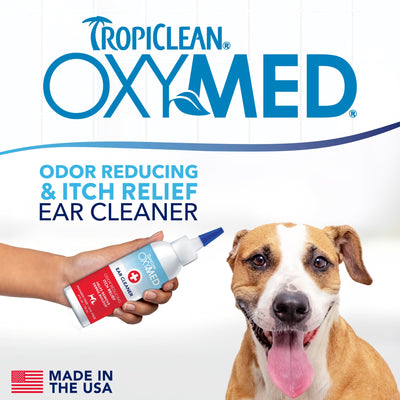TropiClean OxyMed Ear Cleaner for Pets