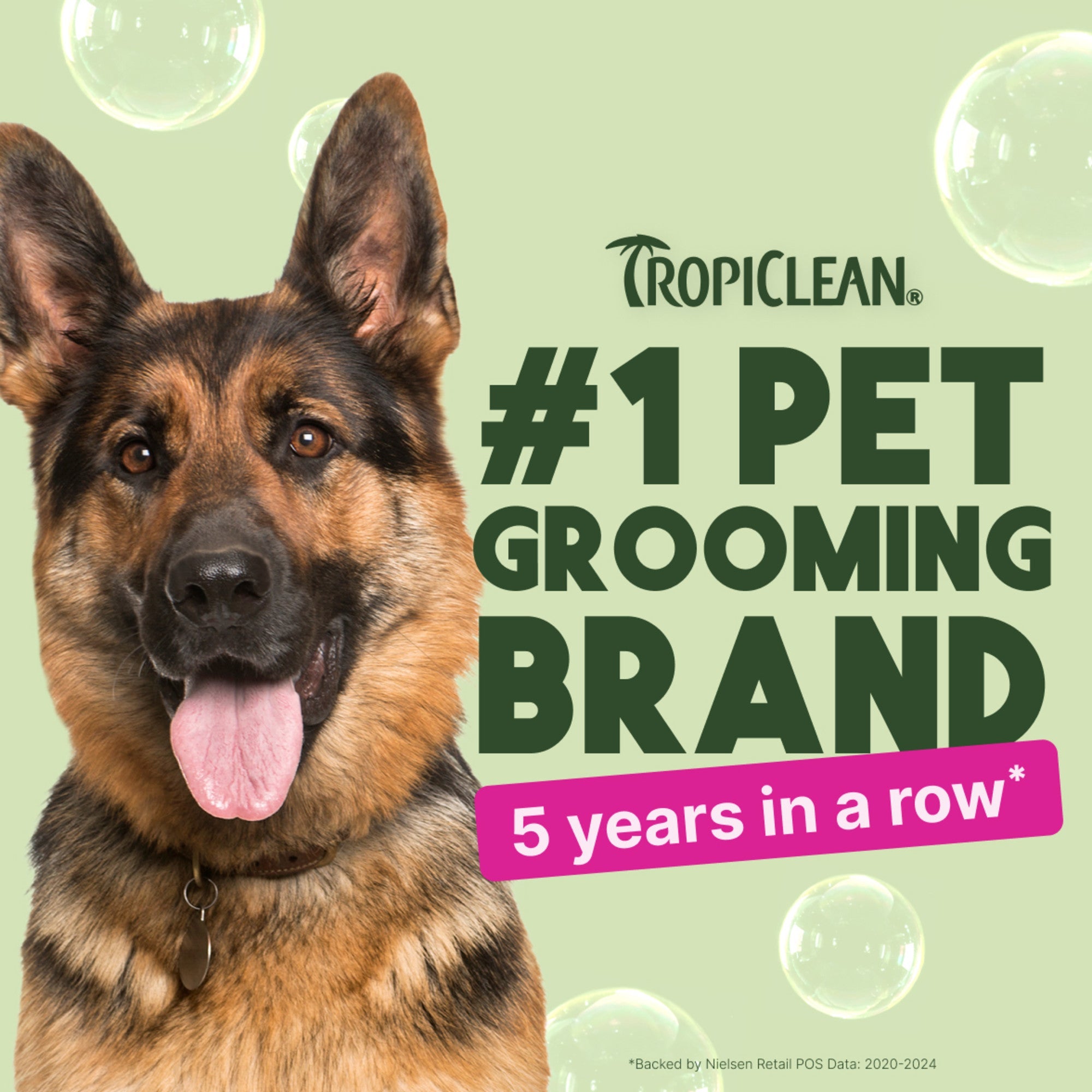TropiClean Deep Cleansing Waterless Dog Shampoo