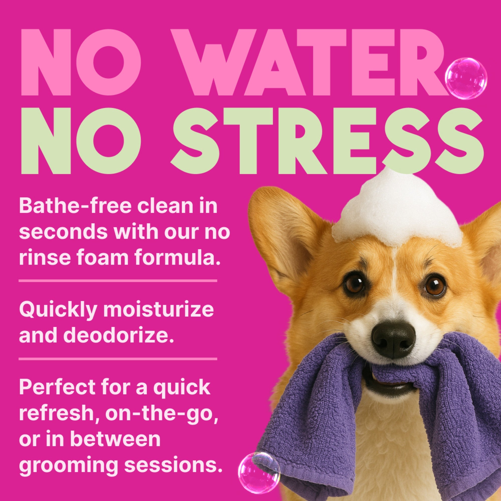 TropiClean Deep Cleansing Waterless Dog Shampoo