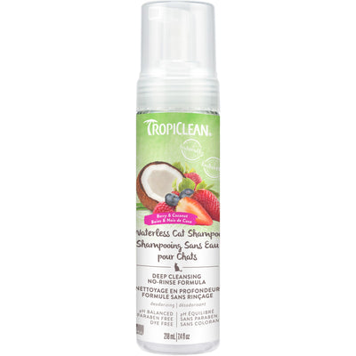 Shampoing nettoyant en profondeur sans eau Tropiclean Cat