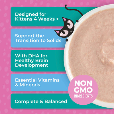 Tiki Cat Baby Mousse Chicken, Tuna, & Chicken Liver Recipe