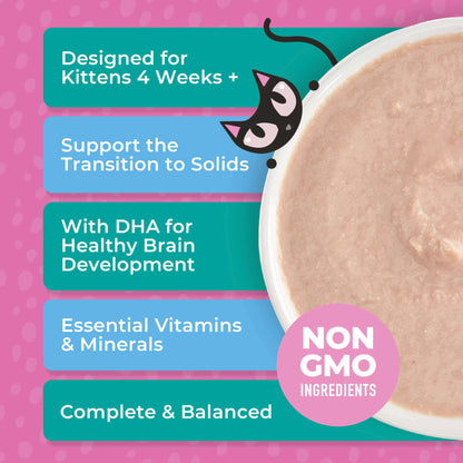 Tiki Cat Baby Mousse Chicken, Tuna, & Chicken Liver Recipe