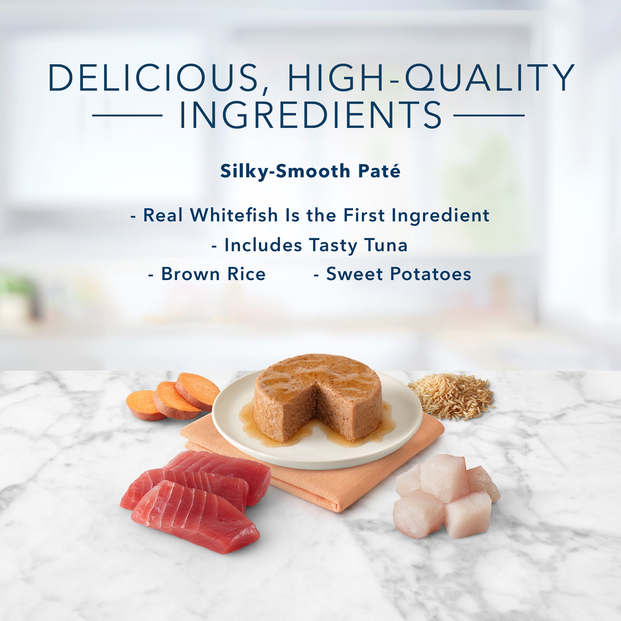 Blue Buffalo Tastefuls Adult Ocean Fish And Tuna Entree Pate - Image 3 - Blue Buffalo - PetMax Canada