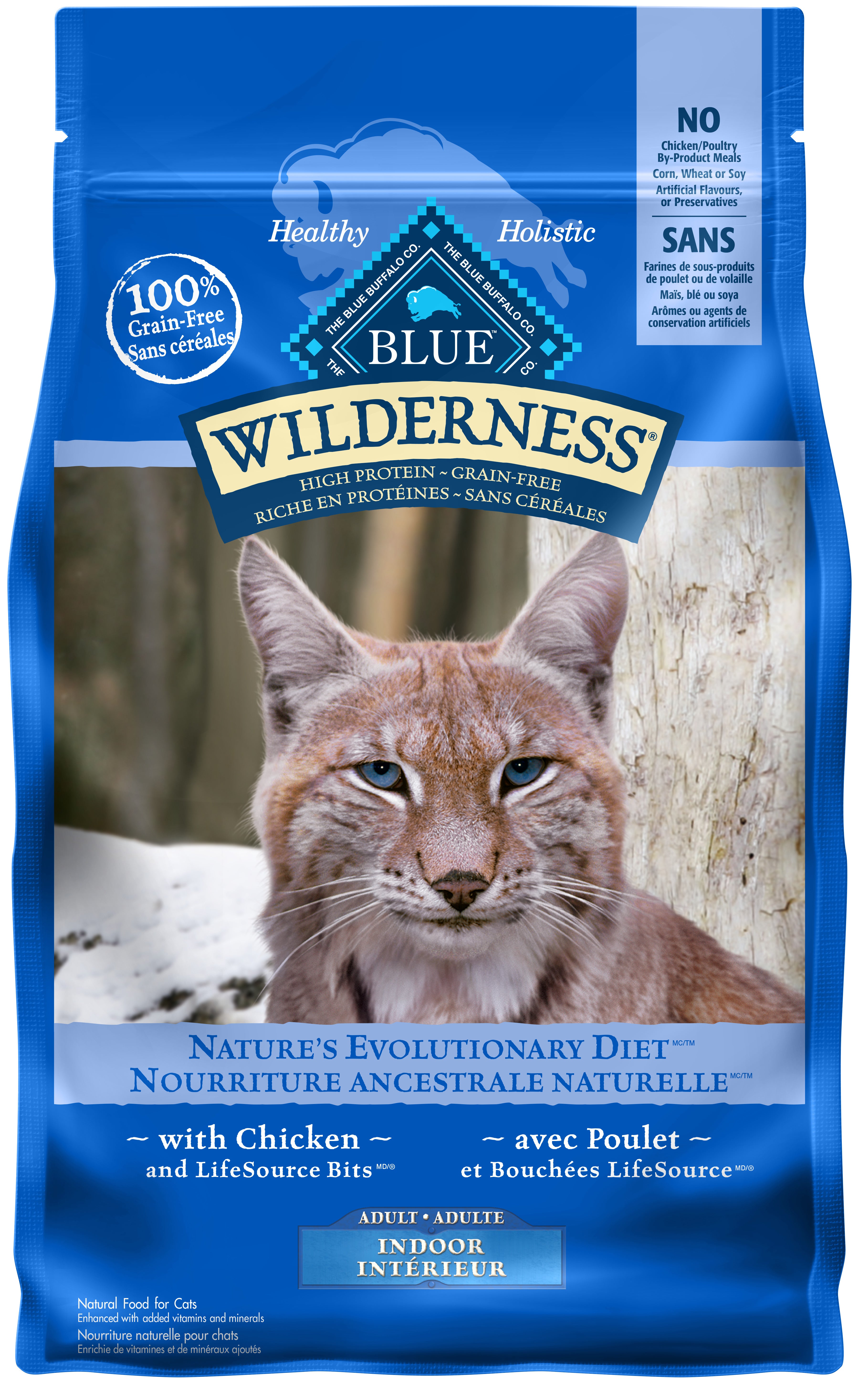 Blue Buffalo Wilderness Cat Food Indoor - Cat Food - Blue Buffalo - PetMax Canada