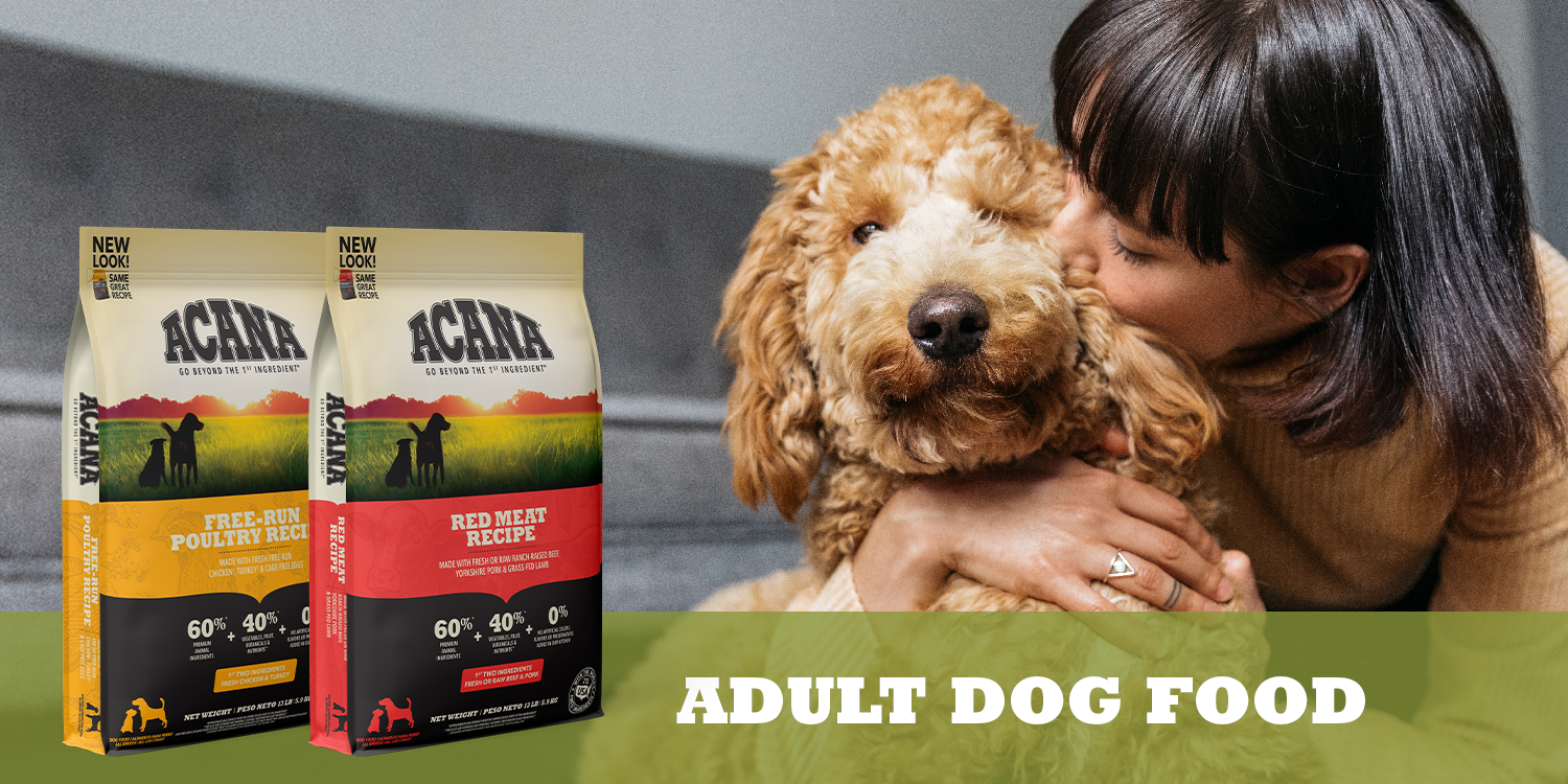Acana Adult Dry Dog Food Available online in Canada at PetMax.ca