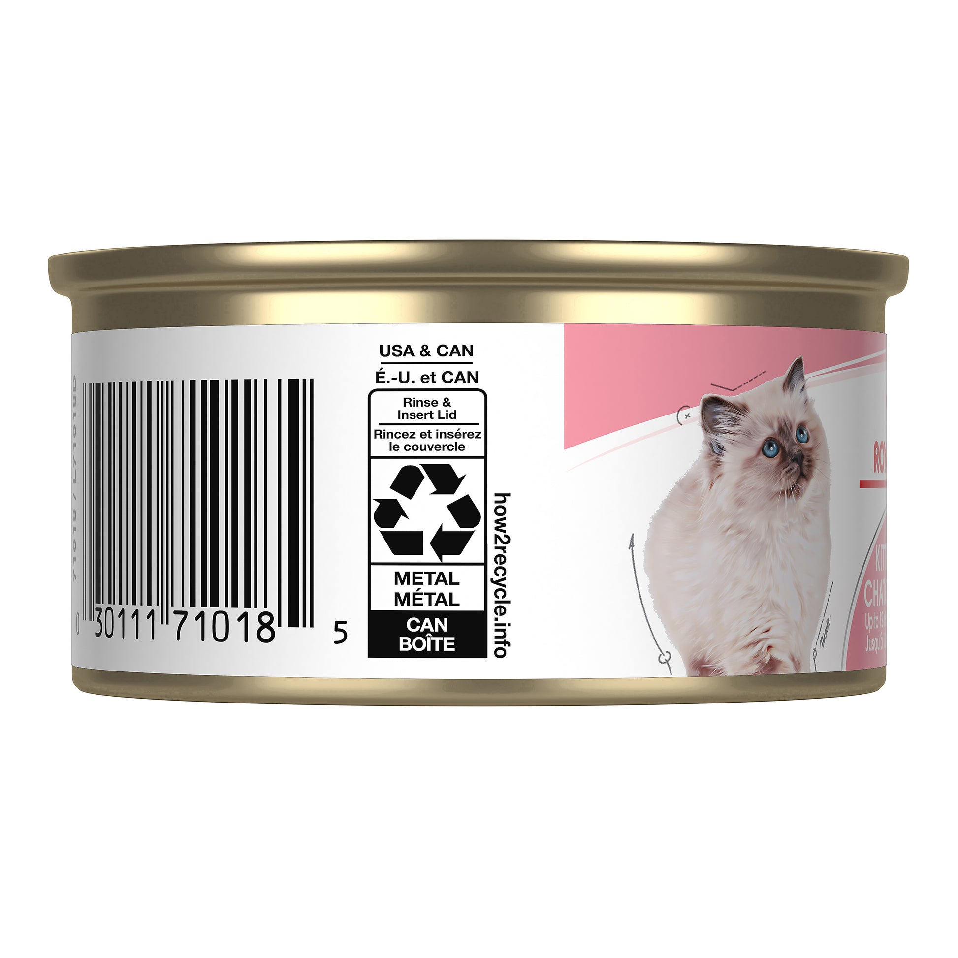 Royal Canin Canned Kitten Food Instinctive Loaf In Sauce  Canned Cat Food  | PetMax Canada