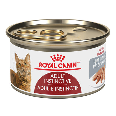 Royal Canin Canned Cat Food Adult Instinctive Loaf In Sauce
