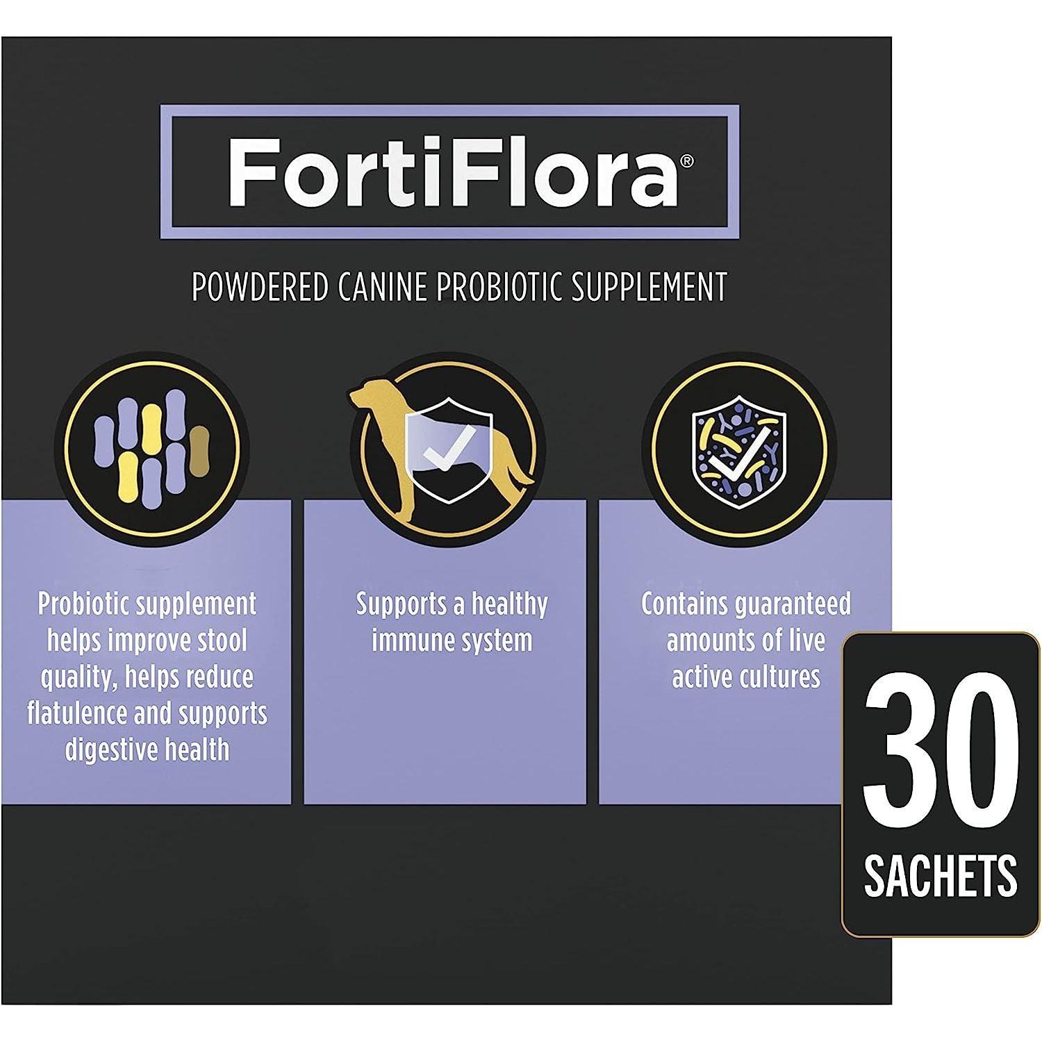 Purina Pro Plan Veterinary FortiFlora Probiotic Dog Supplement  Dog Supplies  | PetMax Canada