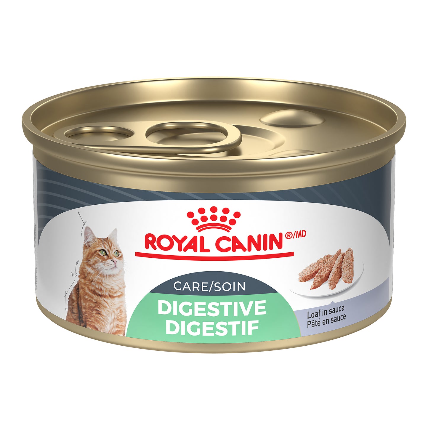 Royal Canin Canned Cat Food Digest Sensitive Loaf In Sauce  Canned Cat Food  | PetMax Canada