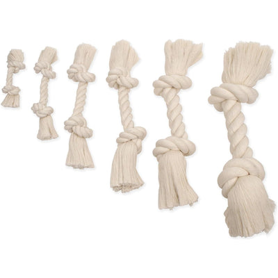2knot Rope Bone Rope Bone Flossy White 2 Knot Bone – PetMax