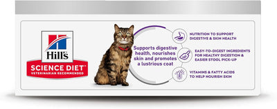 Hills Science Diet cat food variety pack on a white background