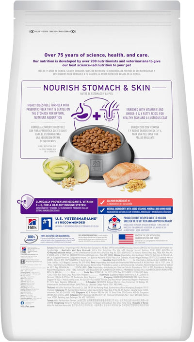 Hill's Science Diet Adult Sensitive Stomach & Skin Salmon Recipe Dry Dog Food