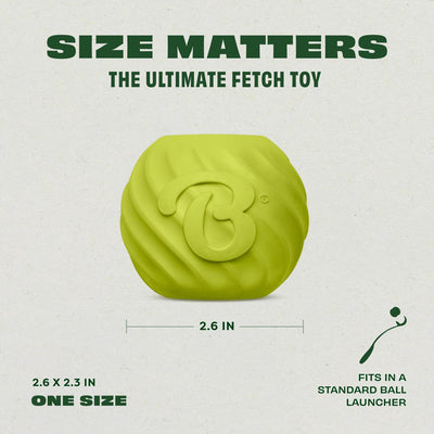Benebone Natural Rubber Ball Dog Toy