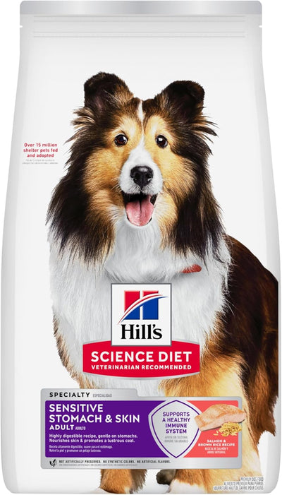 Hill's Science Diet Adult Sensitive Stomach & Skin Salmon Recipe Dry Dog Food