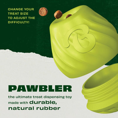 Benebone Natural Rubber Pawbler Dog Toy