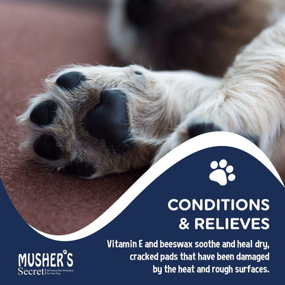 Musher's Secret Pet Paw Protection Wax - 60g - Dog Health Care - Musher's Secret - PetMax Canada