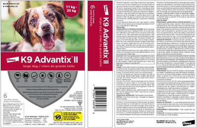 K9 Advantix II X-Large Chiens 