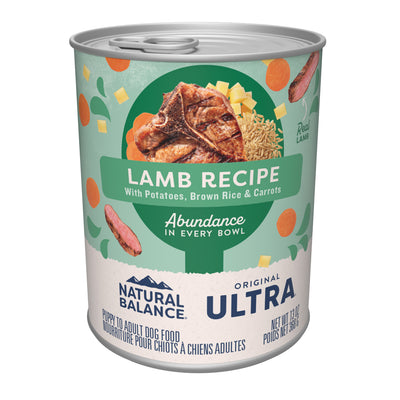 Natural Balance Original Ultra Lamb Recipe Wet Dog Food