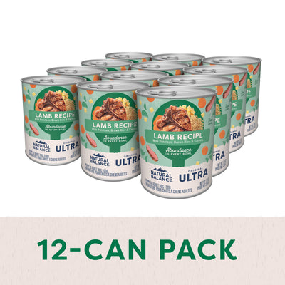 Natural Balance Original Ultra Lamb Recipe Wet Dog Food
