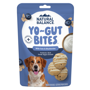 Natural Balance Yo-Gut Bites With Oats & Blueberries Dog Treats