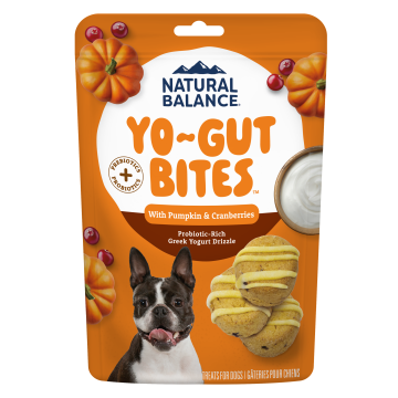 Natural Balance Yo-Gut Bites With Pumpkin & Cranberries Dog Treats