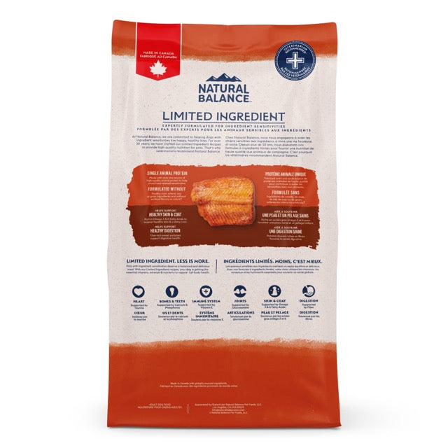 Natural Balance Limited Ingredient Diet Salmon & Sweet Potato Dog Food