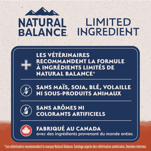 Natural Balance Limited Ingredient Diet Salmon & Sweet Potato Dog Food