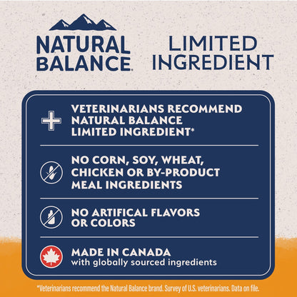 Natural Balance Limited Ingredient Diet Grain Free Duck and Potato Dog Food