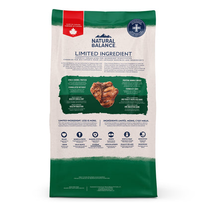 Natural Balance Limited Ingredient Diet Lamb Meal & Rice Dog Food