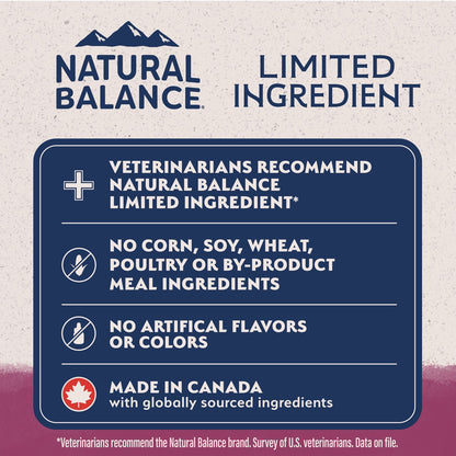 Natural Balance Limited Ingredient Diet Sweet Potato & Venison Dog Food