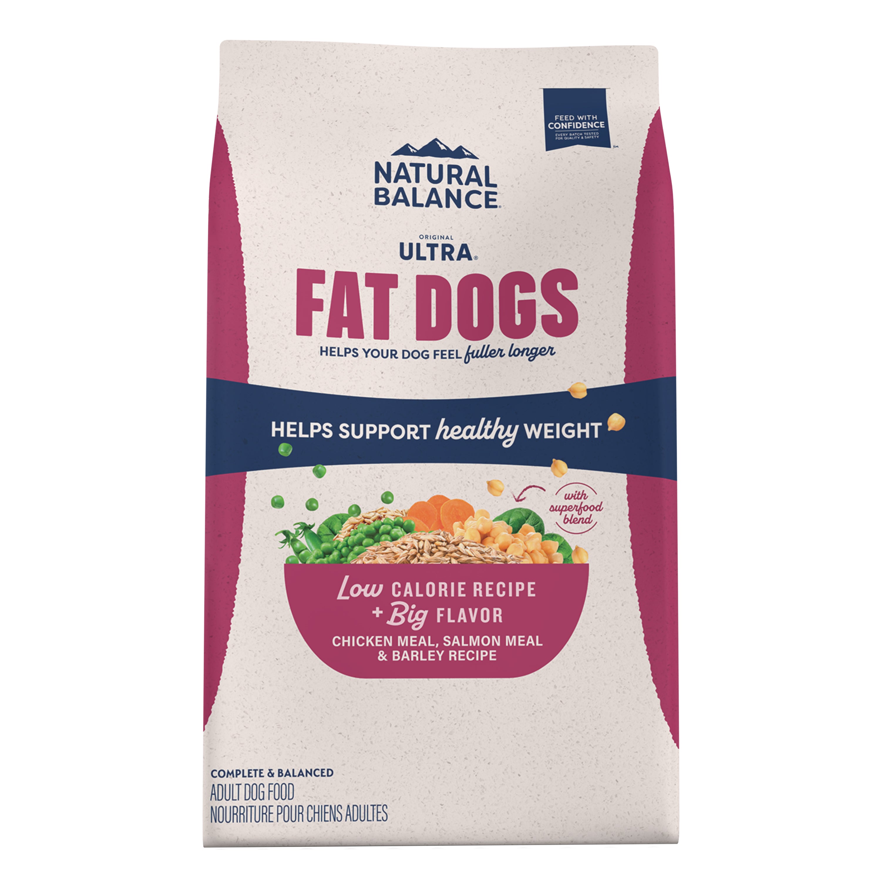 Natural Balance Targeted Nutrition Fat Dogs Low Calorie Dog Food