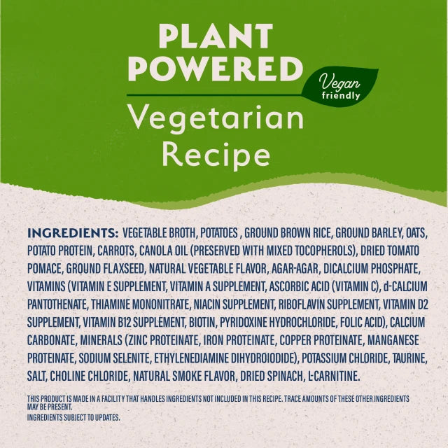 Natural Balance Canned Dog Food Vegetarian