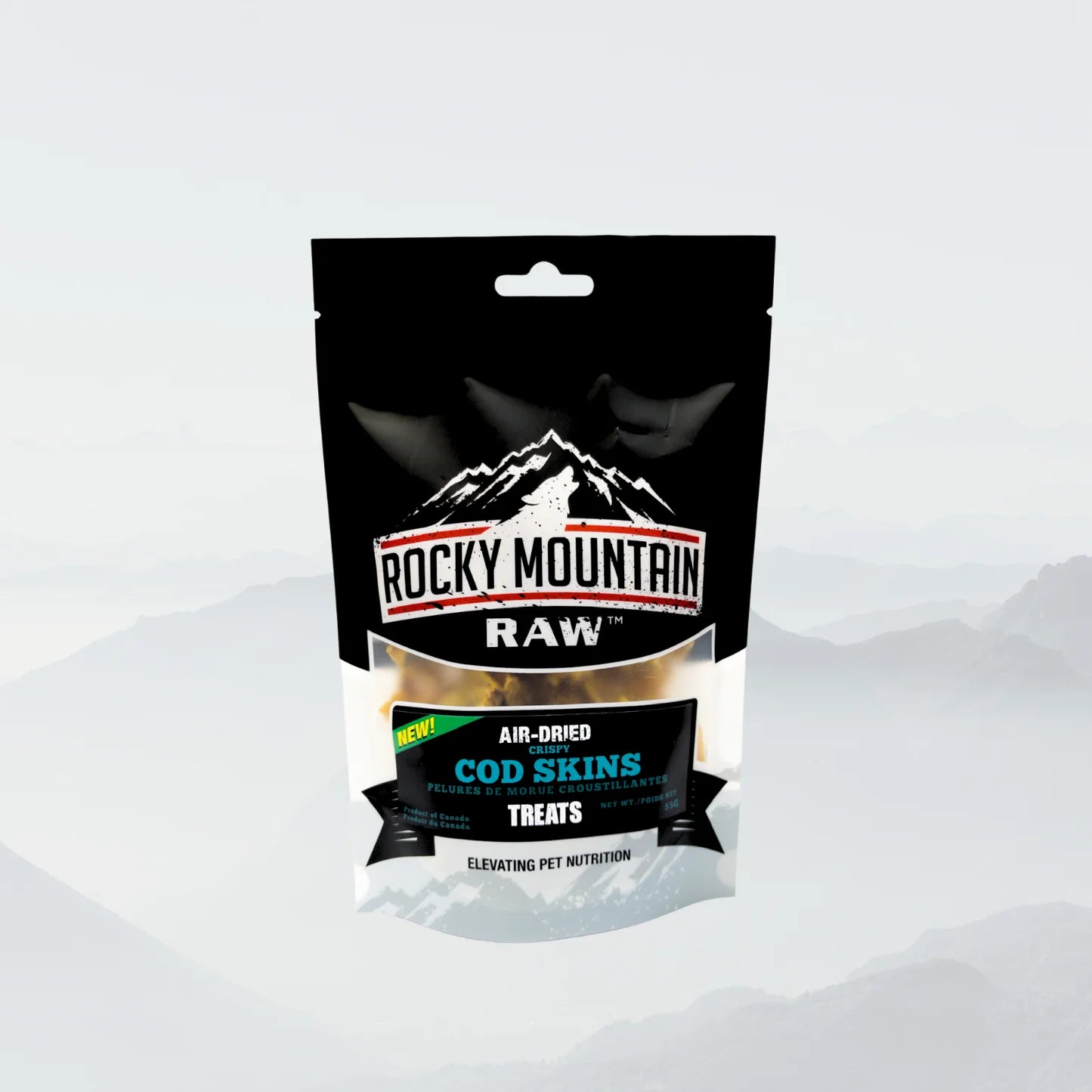 Rocky Mountain Raw Air Dried Cod Skins Treats
