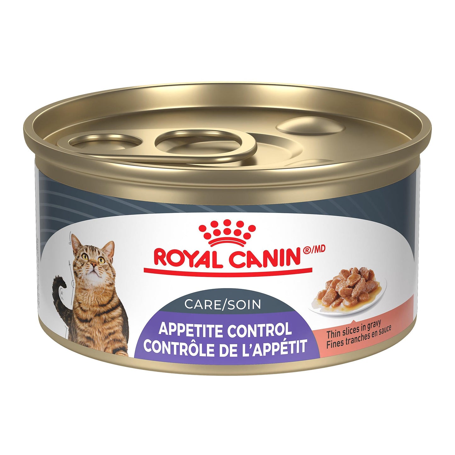 Royal Canin Appetite Control Thin Slices in Gravy Canned Cat Food  Canned Cat Food  | PetMax Canada