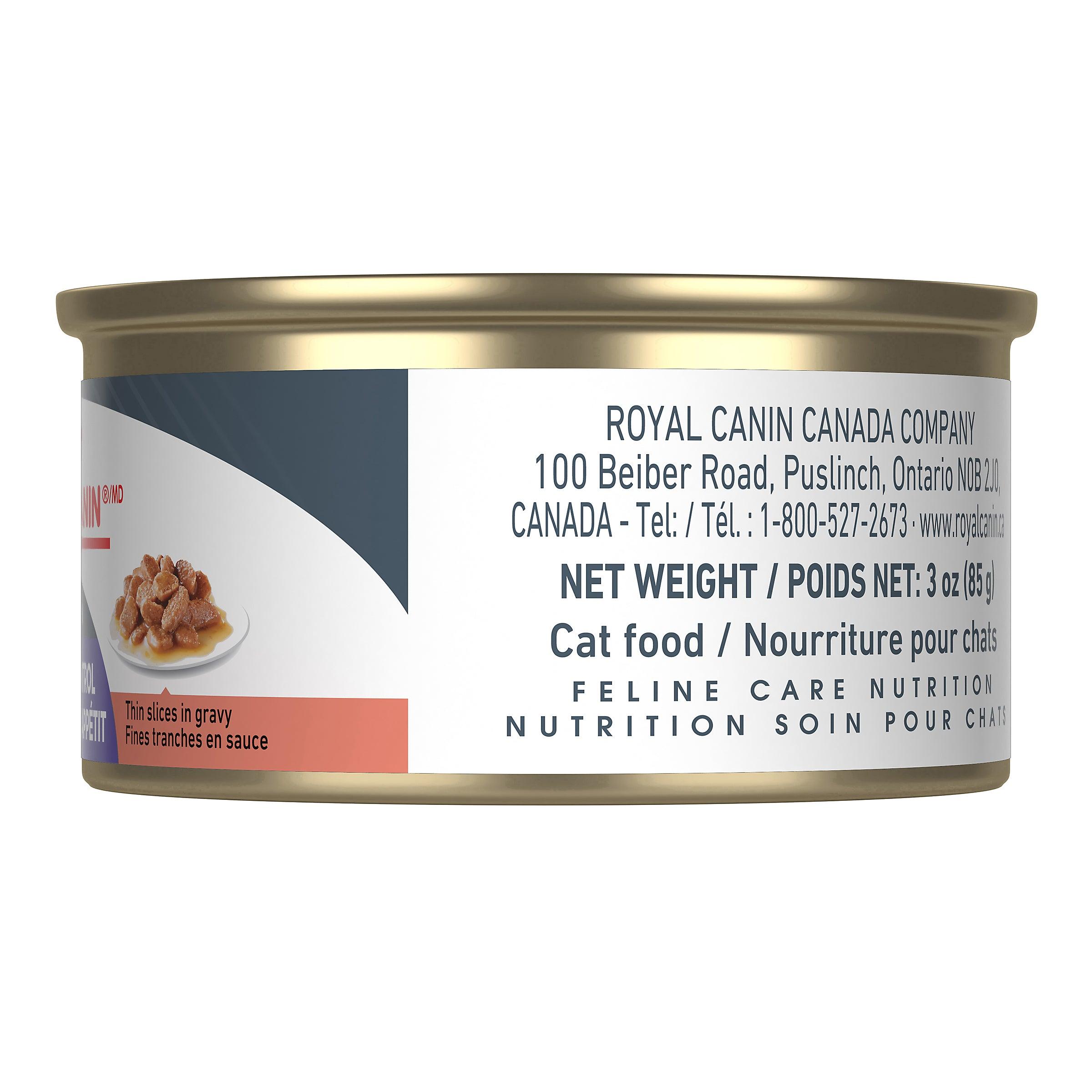 Royal Canin Appetite Control Thin Slices in Gravy Canned Cat Food - 85g - Canned Cat Food - Royal Canin - PetMax Canada