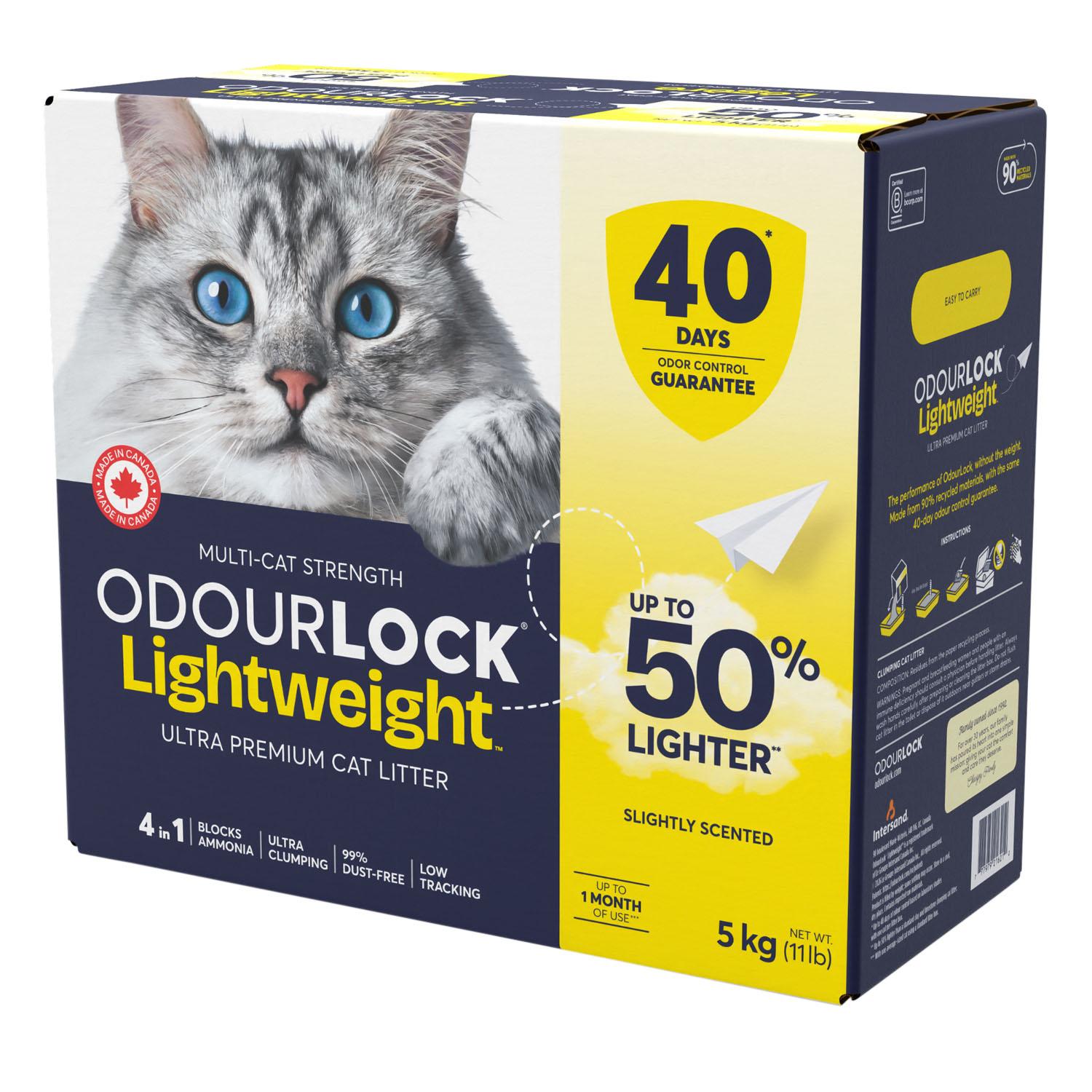 Odourlock Lightweight Ultra Premium Multi-Cat Clumping Litter
