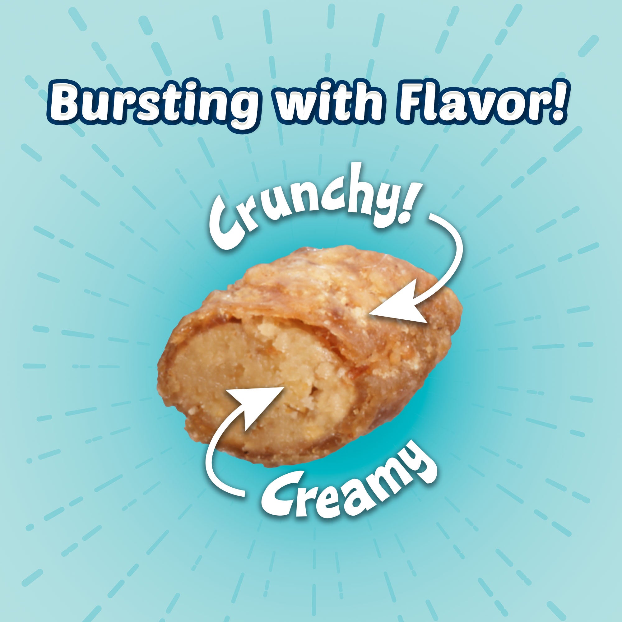 Blue Buffalo Bursts Crunchy Cat Treats Seafood Flavour - Image 2 - Blue Buffalo - PetMax Canada