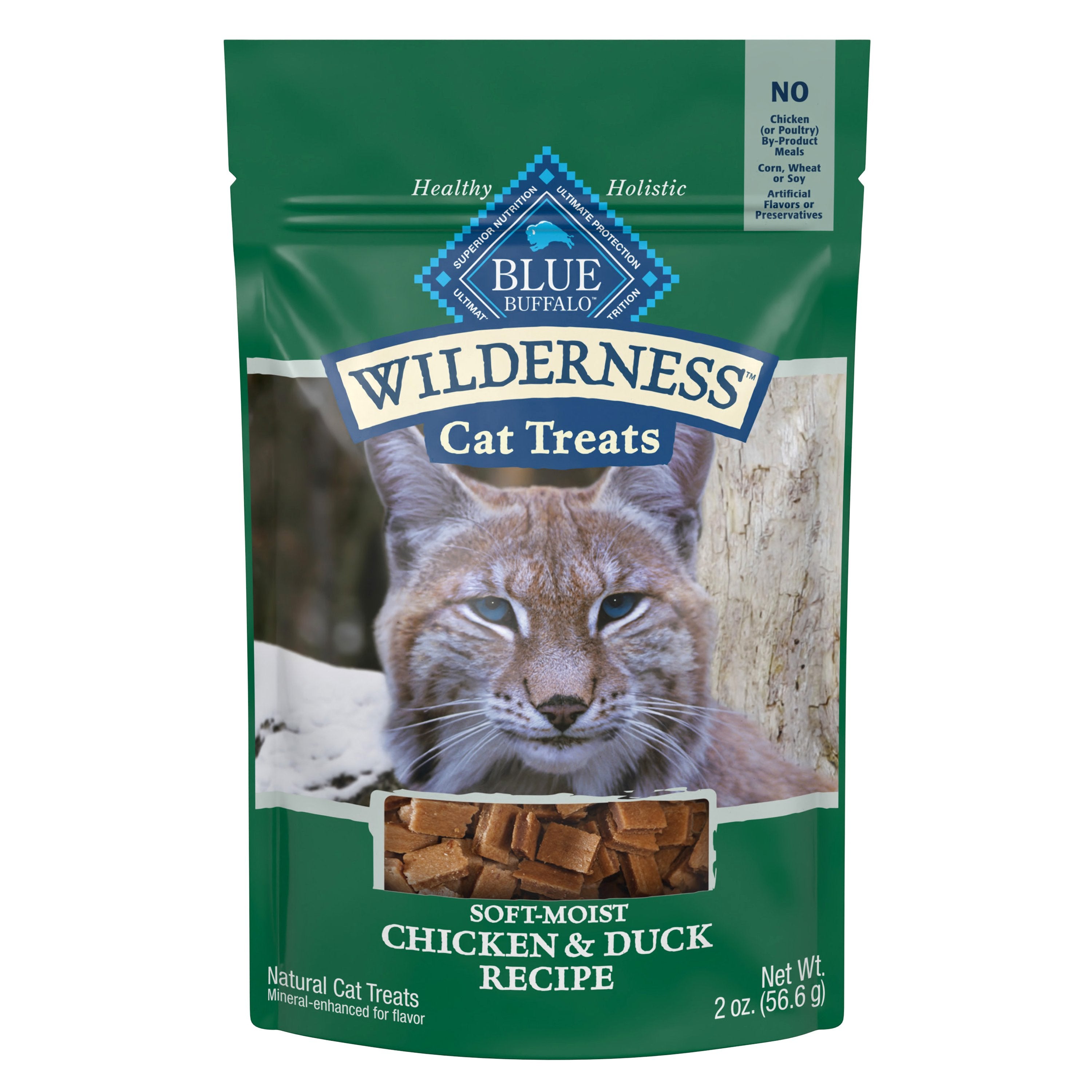 Blue Wilderness Cat Treats Chicken & Duck - Cat Treats - Blue Buffalo - PetMax Canada