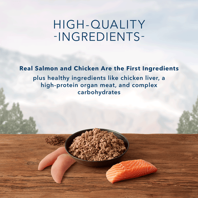 Blue Buffalo Wilderness Canned Dog Food Salmon & Chicken - Image 2 - Blue Buffalo - PetMax Canada