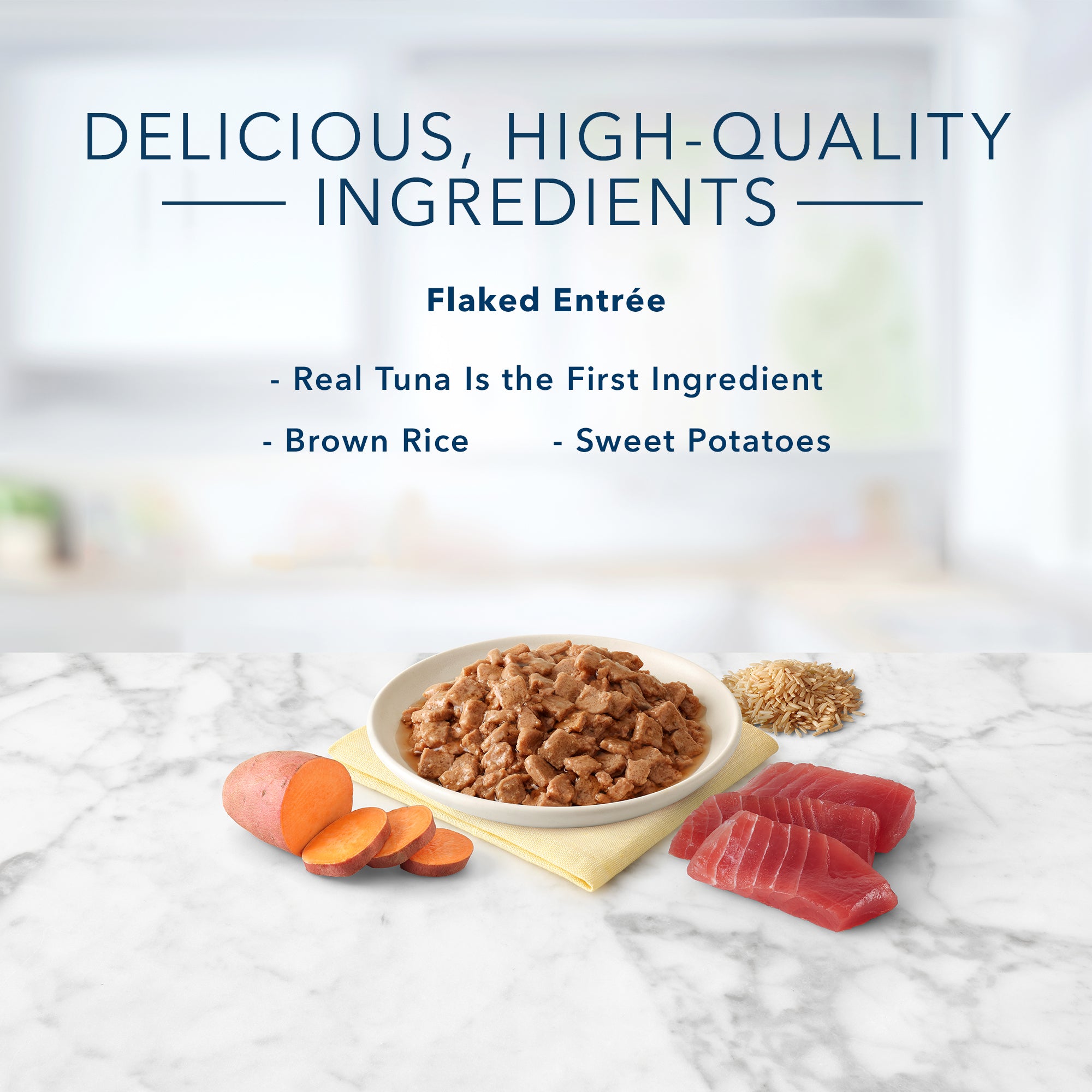 Blue Buffalo Tastefuls Tuna Entrée in Gravy Flaked Wet Cat Food - Image 3 - Blue Buffalo - PetMax Canada
