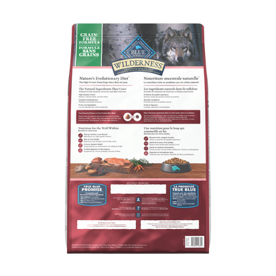 Blue Buffalo Wilderness Dog Food Salmon Formula - Image 2 - Blue Buffalo - PetMax Canada