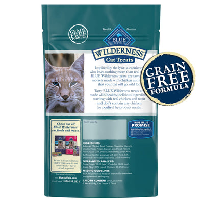Blue Buffalo Wilderness Cat Treats Chicken & Trout - Image 3 - Blue Buffalo - PetMax Canada