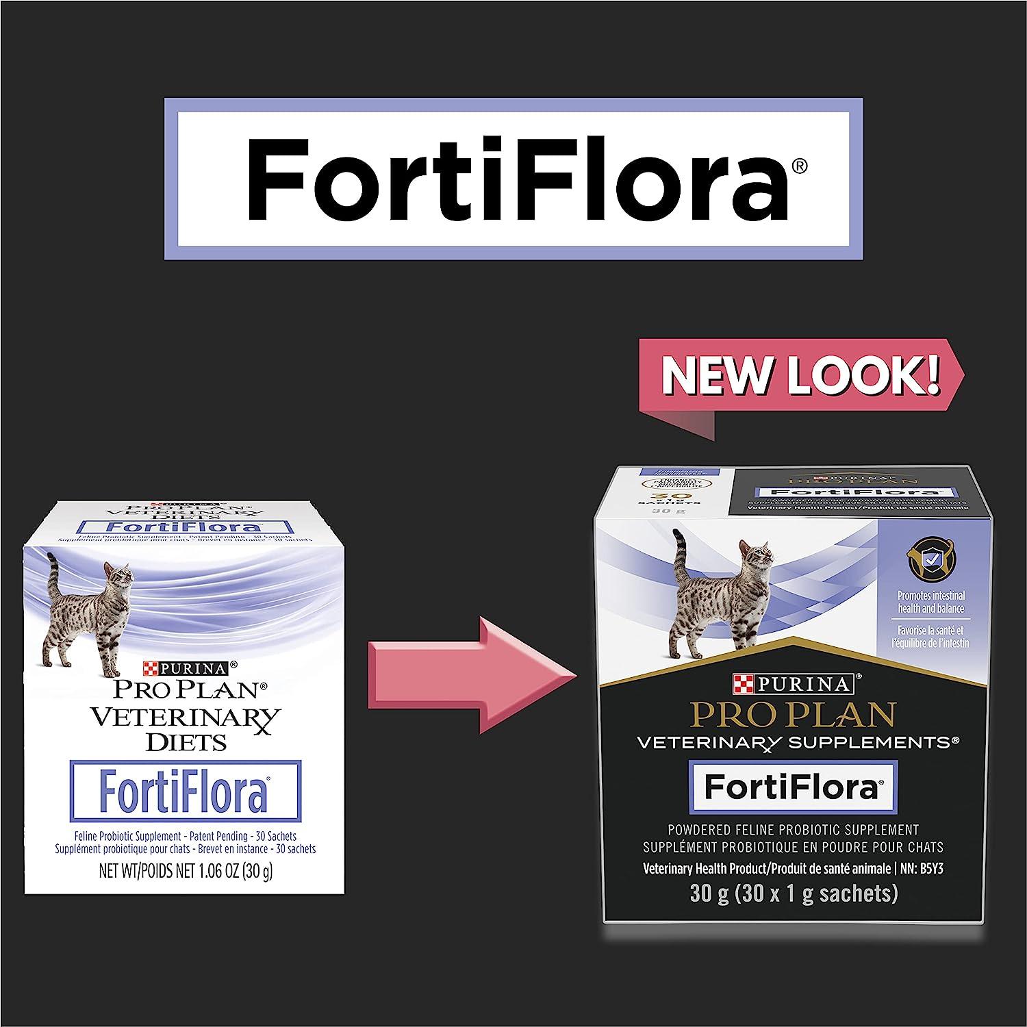 Purina Pro Plan Veterinary FortiFlora Probiotic Cat Supplement  Cat Supplements  | PetMax Canada