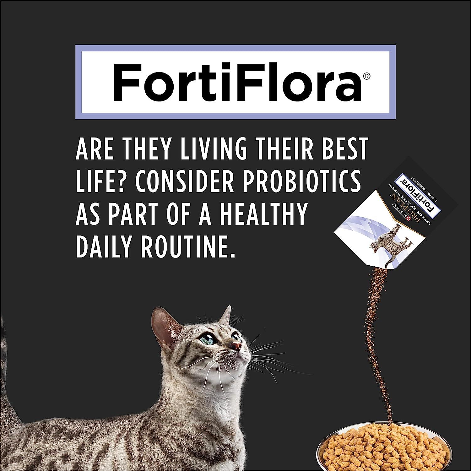 Purina Pro Plan Veterinary FortiFlora Probiotic Cat Supplement  Cat Supplements  | PetMax Canada