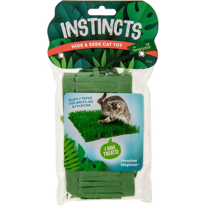 Instincts Meadow Mayhem Paper Faux Grass Cat Mat