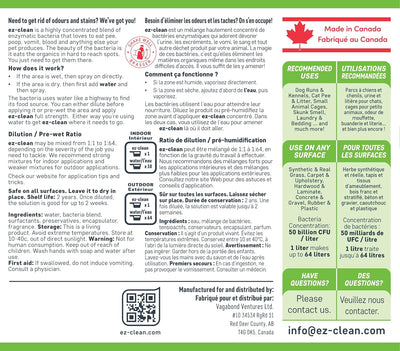 Ez-Clean Odour & Stain Remover Original Scent