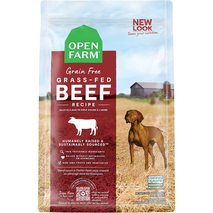 Open Farm Dog Food Grass Fed Beef - 1.81 Kg - Dog Food - Open Farm - PetMax Canada