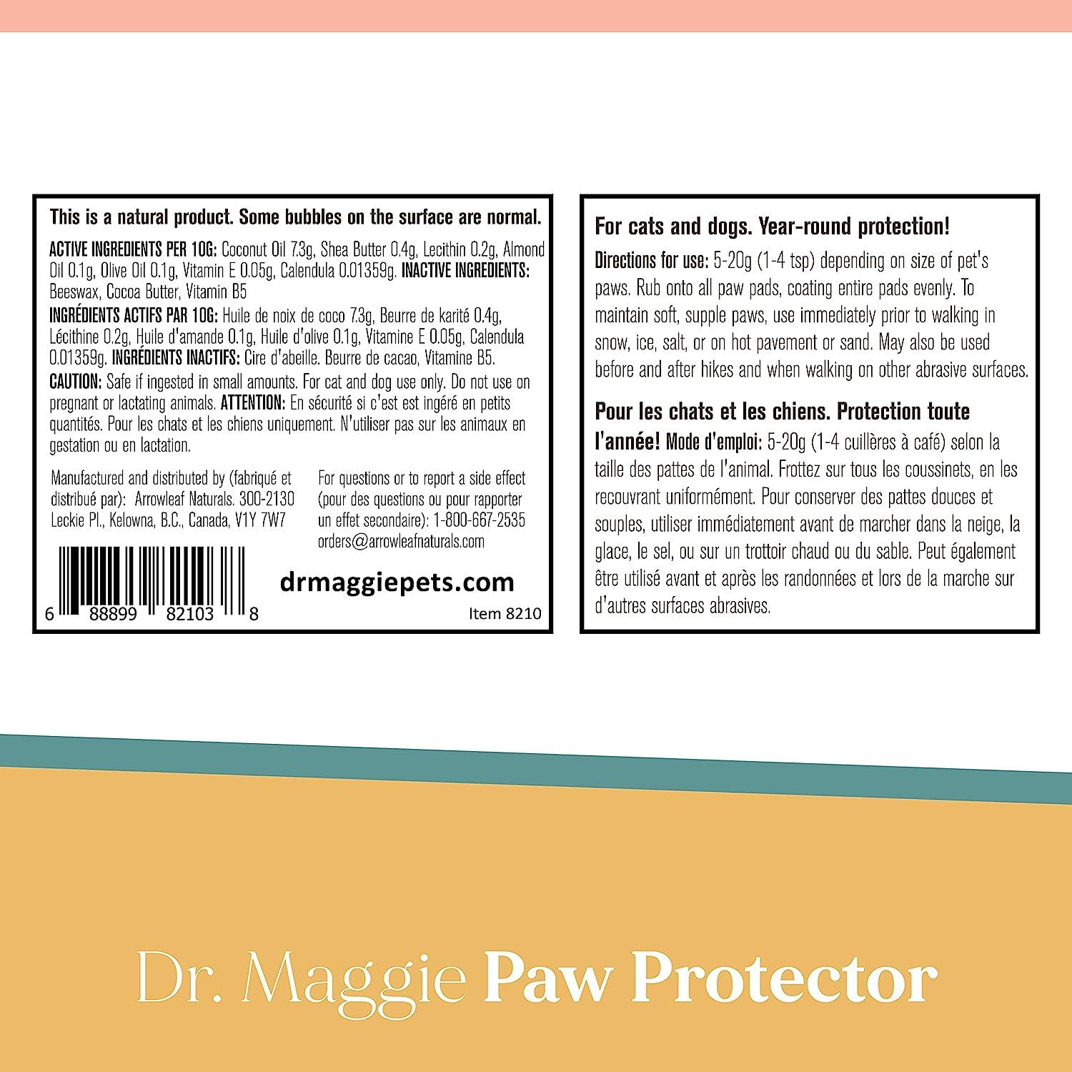 Dr. Maggie Paw Protector Protective Paw Wax for Dogs & Cats  Dog Health Care  | PetMax Canada