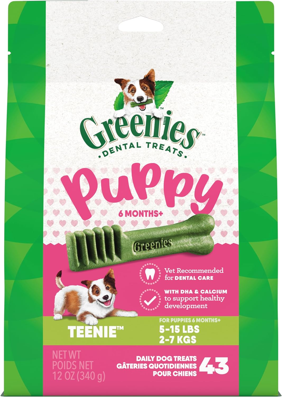 Greenies Puppy Dental Dog Treats