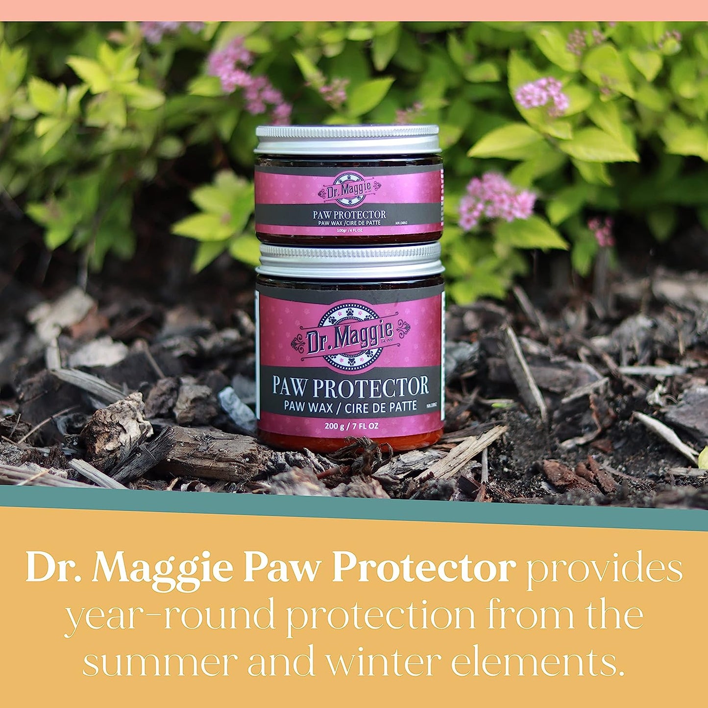 Dr. Maggie Paw Protector Protective Paw Wax for Dogs & Cats  Dog Health Care  | PetMax Canada